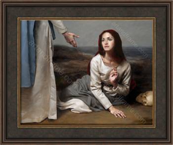 Mary Magdalene 1 Canvas - Mounted and Framed as Displayed